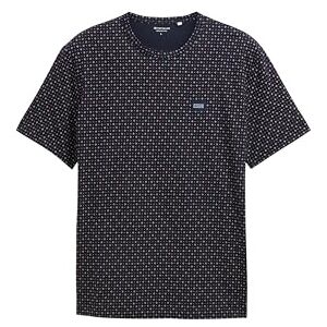 TOM TAILOR Men's 1046809 T-Shirt, 37889-Navy Minimal Design, XXL TOM TAILOR Men's 1046809 T-Shirt, 37889-Navy Minimal Design, XXL