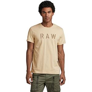 G-STAR RAW G-Star Men's RAW T-Shirt, Beige (postbag D22776-C506-1868), XS G-STAR RAW G-Star Men's RAW T-Shirt, Beige (postbag D22776-C506-1868), XS
