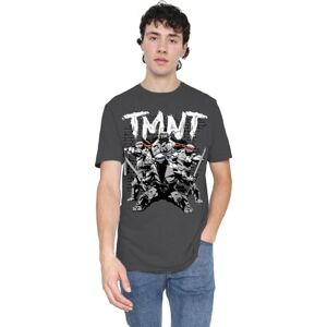 Mutant TMNT TMNT Team Unisex T Shirt, Charcoal, XX-Large Mutant TMNT TMNT Team Unisex T Shirt, Charcoal, XX-Large