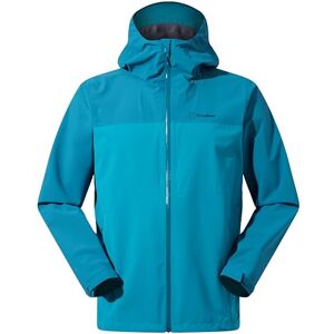 Berghaus Men's Arnaby Lightweight Stretch Waterproof Hooded Jacket Breathable Lightweight Rain Coat, Deep Ocean Berghaus Men's Arnaby Lightweight Stretch Waterproof Hooded Jacket Breathable Lightweight Rain Coat, Deep Ocean