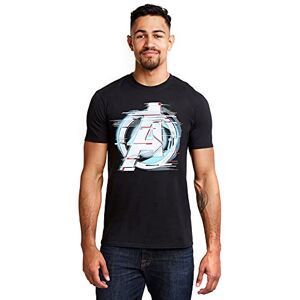 Marvel Men's Endgame Quantum Logo T Shirt, Black (Black Blk), XXL UK Marvel Men's Endgame Quantum Logo T Shirt, Black (Black Blk), XXL UK