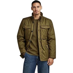 G-STAR RAW G-Star Men's Field Jacket, Multicolour (dark olive/asfalt D23647-D415-G147), M G-STAR RAW G-Star Men's Field Jacket, Multicolour (dark olive/asfalt D23647-D415-G147), M