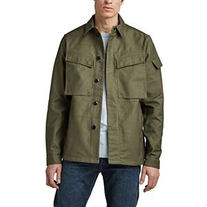 G-STAR Men's Unisex Mysterious Overshirt, Green (shadow olive D21982-D190-B230), L G-STAR Men's Unisex Mysterious Overshirt, Green (shadow olive D21982-D190-B230), L