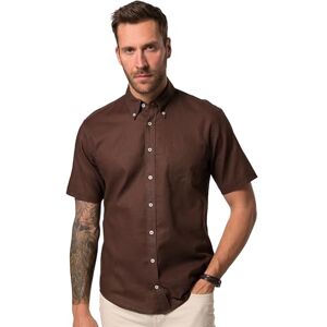 JP 1880 Menswear Big & Tall Plus Size L-8XL Short Sleeve Linen Blend Shirt Pine Brown X-Large 782692110-XL JP 1880 Menswear Big & Tall Plus Size L-8XL Short Sleeve Linen Blend Shirt Pine Brown X-Large 782692110-XL