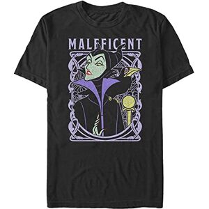 Disney Sleeping Beauty maleficent Color Men's Crew neck Black L Disney Sleeping Beauty maleficent Color Men's Crew neck Black L