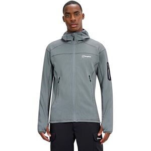 Berghaus Men's Hooded Jacket Jacket, Granite/Cavern, 2XL Berghaus Men's Hooded Jacket Jacket, Granite/Cavern, 2XL