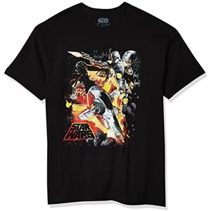 Star Wars Men's Force Hunter Graphic T-Shirt, Black, XL Star Wars Men's Force Hunter Graphic T-Shirt, Black, XL