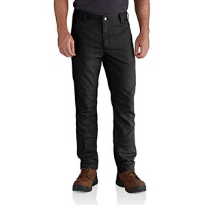 Carhartt Men's Rugged Flex® Straight Fit Canvas 5-Pocket Tapered Work Pant, Black, W30/L32 Carhartt Men's Rugged Flex® Straight Fit Canvas 5-Pocket Tapered Work Pant, Black, W30/L32
