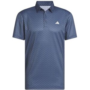 adidas Men's Mens CORE Allover Print Polo Shirt, Collegiate Navy/White, XS adidas Men's Mens CORE Allover Print Polo Shirt, Collegiate Navy/White, XS