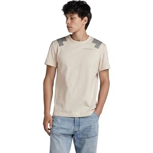 G-STAR Men's Flight Deck T-Shirt, Beige/khaki (whitebait D24433-C336-1603), M G-STAR Men's Flight Deck T-Shirt, Beige/khaki (whitebait D24433-C336-1603), M