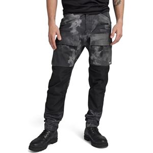 G-STAR Men's 3D Regular Tapered Cargo Pants, Multicolour (dk black blurry camo D23636-D386-G144), 34W / 34L G-STAR Men's 3D Regular Tapered Cargo Pants, Multicolour (dk black blurry camo D23636-D386-G144), 34W / 34L