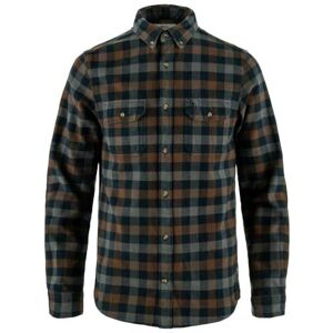 Fjällräven FJALLRAVEN 81353-555-299 Skog Shirt M T-Shirt Men's Dark Navy-Dark Oak Size XXL Fjällräven FJALLRAVEN 81353-555-299 Skog Shirt M T-Shirt Men's Dark Navy-Dark Oak Size XXL