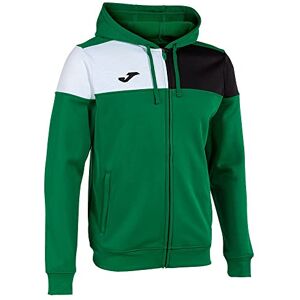 Joma Men's Chaqueta Capucha Crew V Hombre Hooded Jacket, Green, Black, White, XXL Joma Men's Chaqueta Capucha Crew V Hombre Hooded Jacket, Green, Black, White, XXL