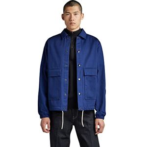 G-STAR RAW G-Star Men's Coach Jacket, Blue (ballpen blue D22895-C981-1822), M G-STAR RAW G-Star Men's Coach Jacket, Blue (ballpen blue D22895-C981-1822), M