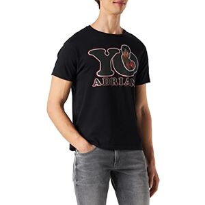 cotton division Men's Uxrockyts004 T-Shirt, Black, S cotton division Men's Uxrockyts004 T-Shirt, Black, S