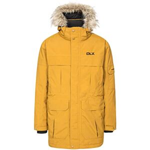 Trespass Highland, Golden Brown, XXS, Waterproof Down Jacket with Removable Hood for Men, Brown, XX-Small / 2X-Small / 2XS Trespass Highland, Golden Brown, XXS, Waterproof Down Jacket with Removable Hood for Men, Brown, XX-Small / 2X-Small / 2XS