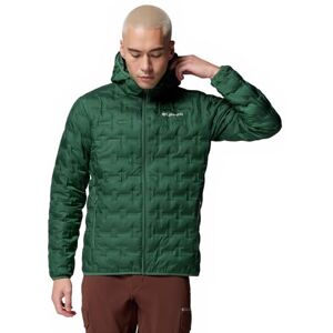 Columbia Men's Delta Ridge 2 Down Hooded Jacket, Hooded Puffer Down Jacket, Rain Forest, XL Columbia Men's Delta Ridge 2 Down Hooded Jacket, Hooded Puffer Down Jacket, Rain Forest, XL