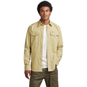 G-STAR Men's Marine Slim Shirt, Green (leek green D20165-D187-D613), M G-STAR Men's Marine Slim Shirt, Green (leek green D20165-D187-D613), M
