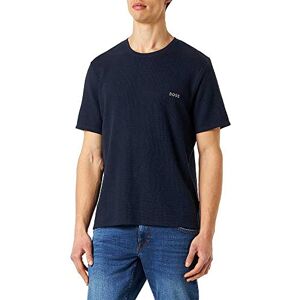 Boss Men's Waffle Pyjama_T Shirt, Dark Blue403, M Boss Men's Waffle Pyjama_T Shirt, Dark Blue403, M