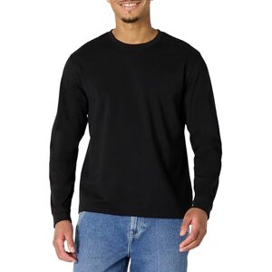 Amazon Essentials Men's Heavyweight Relaxed-Fit Long-Sleeved T-Shirt, Black, M Amazon Essentials Men's Heavyweight Relaxed-Fit Long-Sleeved T-Shirt, Black, M