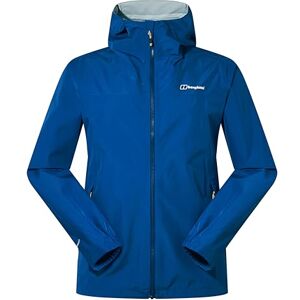 Berghaus Men's Deluge Pro Waterproof Shell Jacket Adjustable Durable Coat Rain Protection, Electric Cobalt, S Berghaus Men's Deluge Pro Waterproof Shell Jacket Adjustable Durable Coat Rain Protection, Electric Cobalt, S