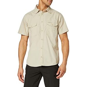 Craghoppers Mens Kiwi Short Sleeve Hiking Shirt, Oatmeal, 3XL EU Craghoppers Mens Kiwi Short Sleeve Hiking Shirt, Oatmeal, 3XL EU