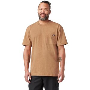 Dickies Men's Heavyweight Crew Neck Short Sleeve Tee Big-Tall T-Shirt, Brown Duck Heather, XXL Dickies Men's Heavyweight Crew Neck Short Sleeve Tee Big-Tall T-Shirt, Brown Duck Heather, XXL