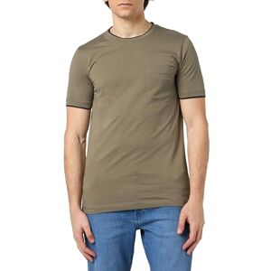 Geox Men's M T-Shirt Pocket R/N, Deep Olive, XL Geox Men's M T-Shirt Pocket R/N, Deep Olive, XL