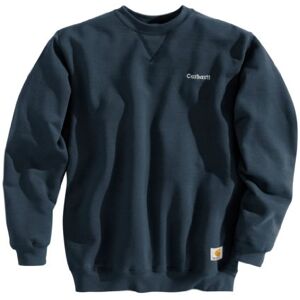 Carhartt Men's Loose Fit Midweight Crewneck Sweatshirt, New Navy, L Carhartt Men's Loose Fit Midweight Crewneck Sweatshirt, New Navy, L