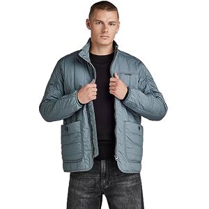 G-STAR Men's Liner Overshirt, Grey (axis D23659-4481-5781), M G-STAR Men's Liner Overshirt, Grey (axis D23659-4481-5781), M
