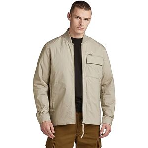 G-STAR RAW G-Star Men's Lofty Padded Overshirt, Grey (elephant skin D23661-4481-G106), L G-STAR RAW G-Star Men's Lofty Padded Overshirt, Grey (elephant skin D23661-4481-G106), L
