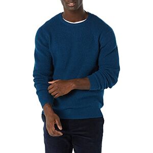 Amazon Essentials Men's Long-Sleeve Soft Touch Waffle Stitch Crew Neck Jumper, Blue, XXL Amazon Essentials Men's Long-Sleeve Soft Touch Waffle Stitch Crew Neck Jumper, Blue, XXL