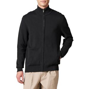 Amazon Essentials Men's Full-Zip Cotton Jumper, Black, S Amazon Essentials Men's Full-Zip Cotton Jumper, Black, S