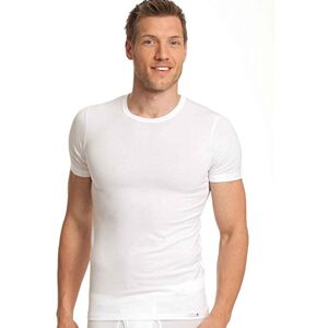 Calida Evolution Men's Fitted Crew Neck T-Shirt Silky Soft PIMA Cotton White Calida Evolution Men's Fitted Crew Neck T-Shirt Silky Soft PIMA Cotton White