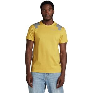 G-STAR Men's Flight Deck T-Shirt, Yellow (dk lemon D24433-C336-348), L G-STAR Men's Flight Deck T-Shirt, Yellow (dk lemon D24433-C336-348), L