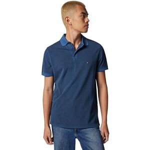Tommy Hilfiger Men's Garment DYE REG Polo MW0MW34757, Blue, XXL Tommy Hilfiger Men's Garment DYE REG Polo MW0MW34757, Blue, XXL