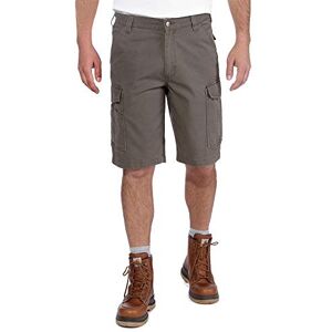 Carhartt Men's Rugged Flex® Relaxed Fit Canvas Cargo Work Short, Tarmac, W32 Carhartt Men's Rugged Flex® Relaxed Fit Canvas Cargo Work Short, Tarmac, W32