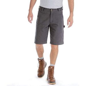 Carhartt Men's Rugged Flex® Relaxed Fit Canvas Utility Work Short, Shadow, W42 Carhartt Men's Rugged Flex® Relaxed Fit Canvas Utility Work Short, Shadow, W42