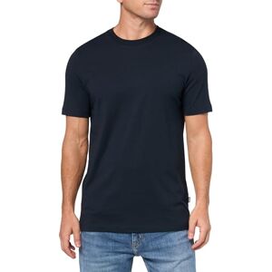 Boss Men's Plain Short Sleeve Crewneck T-Shirt, Navy, Medium Boss Men's Plain Short Sleeve Crewneck T-Shirt, Navy, Medium
