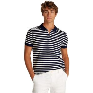 Tommy Jeans Men's TJM Slim Placket Polo Ext Dm0Dm20676 S/S, Blue (Dark Night Navy/Ecru), M Tommy Jeans Men's TJM Slim Placket Polo Ext Dm0Dm20676 S/S, Blue (Dark Night Navy/Ecru), M