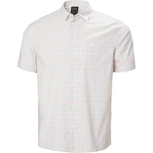 Helly Hansen Men's Fjord QD SS Shirt 2.0, White, M Helly Hansen Men's Fjord QD SS Shirt 2.0, White, M