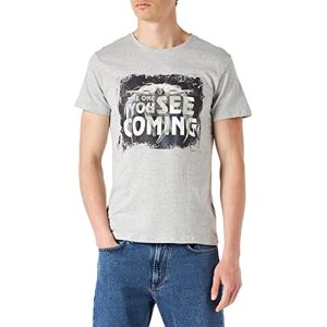 Marvel Press Marvel MEMOOKNTS007 Men's T-Shirt, Grey Melange, M Marvel Press Marvel MEMOOKNTS007 Men's T-Shirt, Grey Melange, M