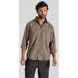 Craghoppers Mens Kiwi Ls Hiking Shirt, Pebble, M EU Craghoppers Mens Kiwi Ls Hiking Shirt, Pebble, M EU