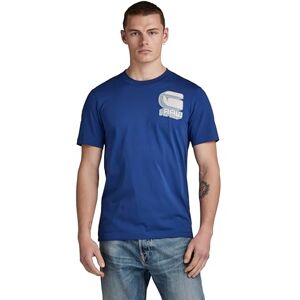 G-STAR Men's Shadow Graphic Slim T-Shirt, Blue (ballpen blue D23901-336-1822), L G-STAR Men's Shadow Graphic Slim T-Shirt, Blue (ballpen blue D23901-336-1822), L