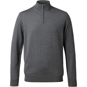 Charles Tyrwhitt Jumpers for Men Grey Merino Wool 1/4 Zip Jumper Machine Washable & Temperature Regulating Knitwear for Smart & Casual Wear Charles Tyrwhitt Jumpers for Men Grey Merino Wool 1/4 Zip Jumper Machine Washable & Temperature Regulating Knitwear for Smart & Casual Wear