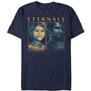 Marvel Eternal Group Organic Short Sleeve T-Shirt, Navy Blue, XXL Marvel Eternal Group Organic Short Sleeve T-Shirt, Navy Blue, XXL
