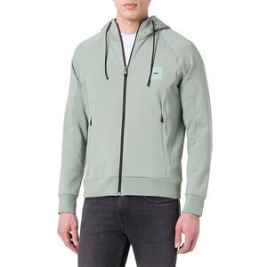 Boss Men's Saggy Rib 10269980 01 Sweatshirt, Open Green357, Boss Men's Saggy Rib 10269980 01 Sweatshirt, Open Green357,