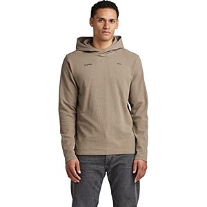 G-STAR Men's Lightweight Hoodie Logo Tape Center Back , Beige (dk lever D22394-D250-B416), S G-STAR Men's Lightweight Hoodie Logo Tape Center Back , Beige (dk lever D22394-D250-B416), S