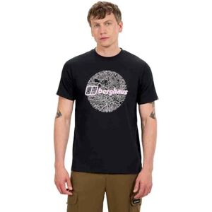 Berghaus Men's Map of The Toon Tee, Jet Black, 3XL Berghaus Men's Map of The Toon Tee, Jet Black, 3XL