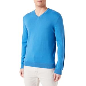 United Colors of Benetton Men's V-Neck Jersey M/L 1098u4486 Sweater, Bluette 3m6, L United Colors of Benetton Men's V-Neck Jersey M/L 1098u4486 Sweater, Bluette 3m6, L